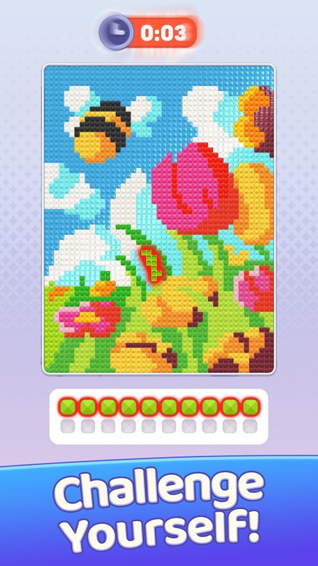 Brilliant Sort: Diamond Puzzle
