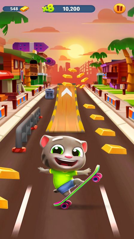 Talking Tom Gold Run